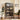 Vitrina alta 4 puertas 4 niveles linea black