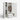 Closet Metalico 4 puertas 2 cajones linea white