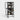 Vitrina alta 4 puertas 4 niveles linea black