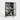 Vitrina alta 4 puertas 4 niveles linea black